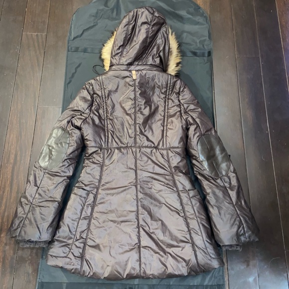 Brown Mackage Fur Jacket - Picture 4 of 12